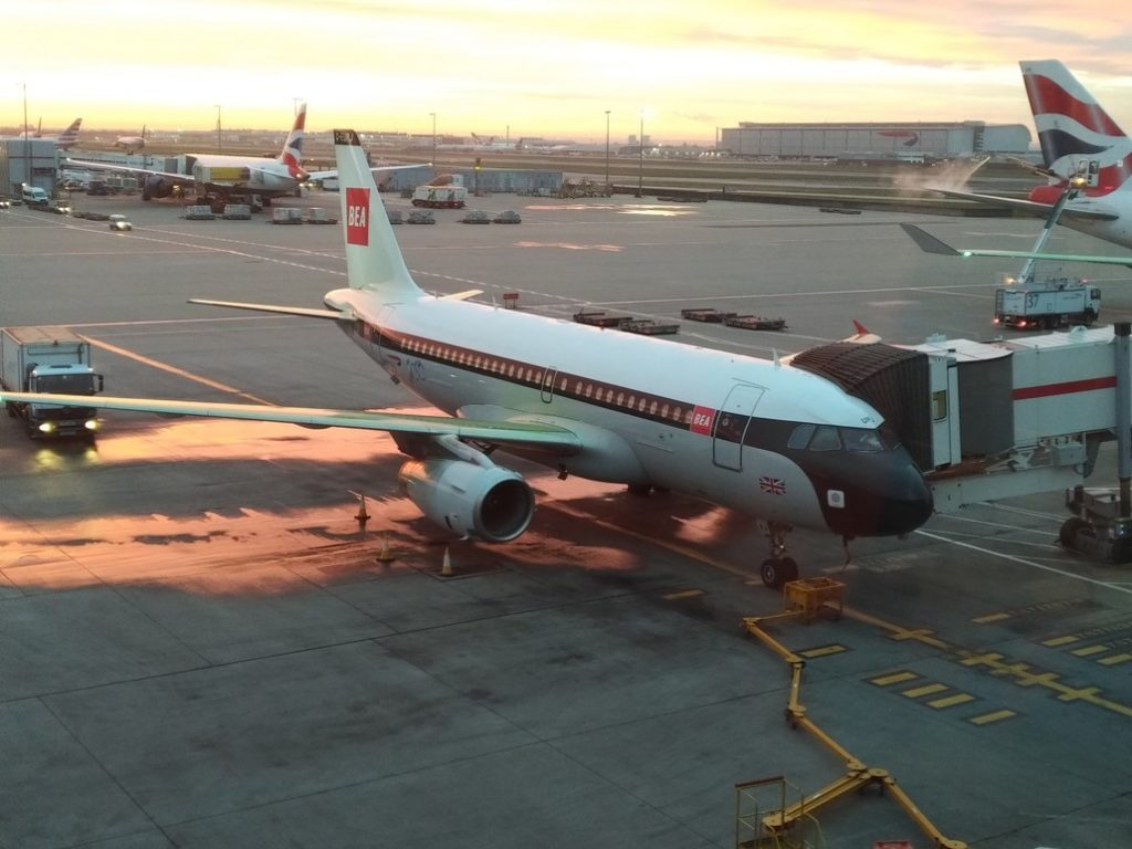 British Airways Airbus A319 (BEA Retro Livery)