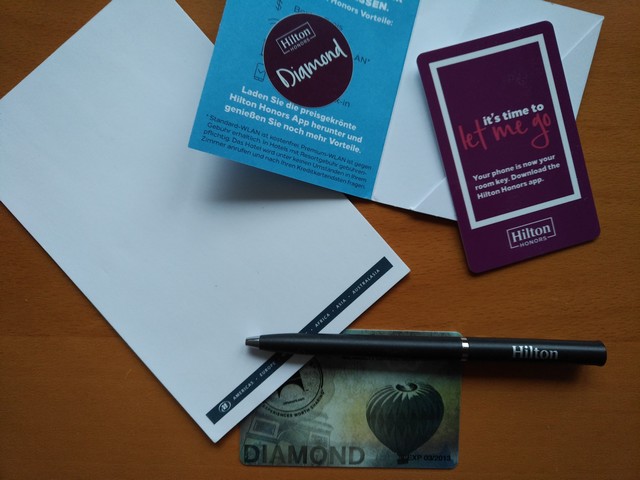 Hilton Honors Diamond