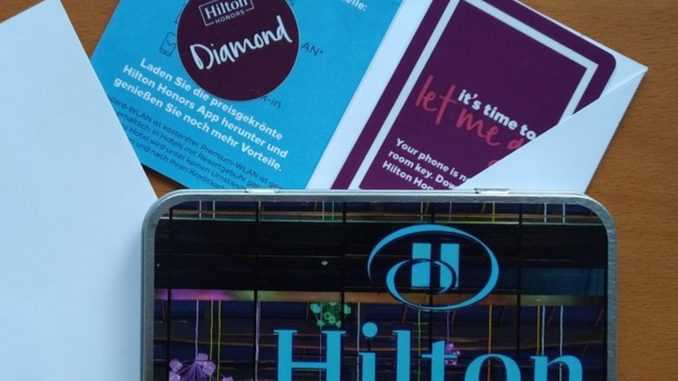 Hilton Honors Diamond