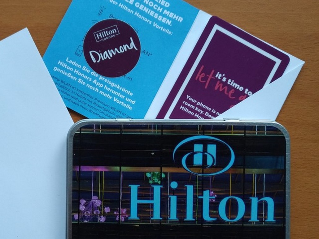 Hilton Honors Diamond