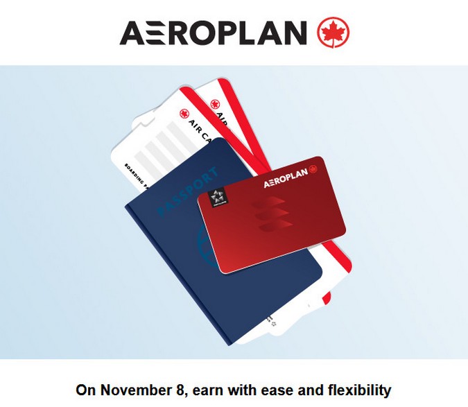 Erste Informationen zum neuen Aeroplan Programm