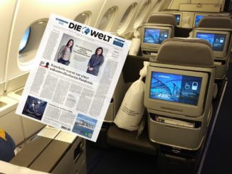 "Die Welt" und Lufthansa Miles and More Angebote zum Meilensammeln