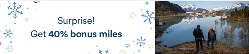 40% Bonus beim Kauf von Alaska Airlines Meilen bis 23.12.2020