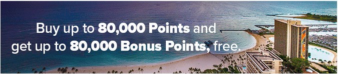 100% Bonus beim Kauf Hilton Honors Punkten bis 05.03.2021