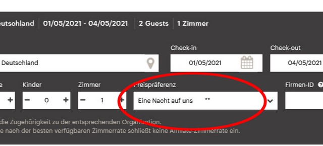 IHG 3=2 Sale für Buchungen bis 30.04.2021