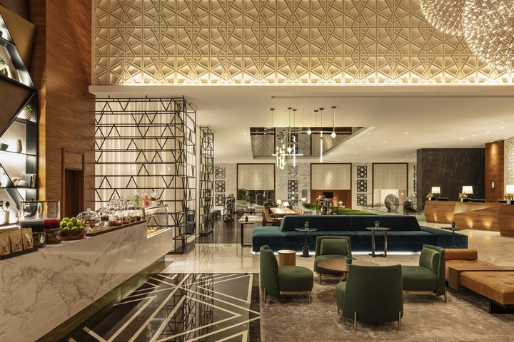 Lobby des Sheraton Grand Dubai