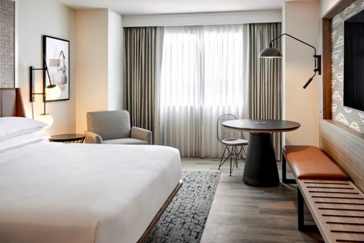 Zimmer eines Sheraton Hotel im neuen Design