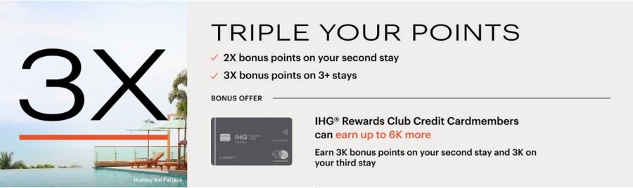 Bis zu dreifache Punkte im IHGV Rewards Club im Zeitraum 15.05.2021 bis 16.08.2021