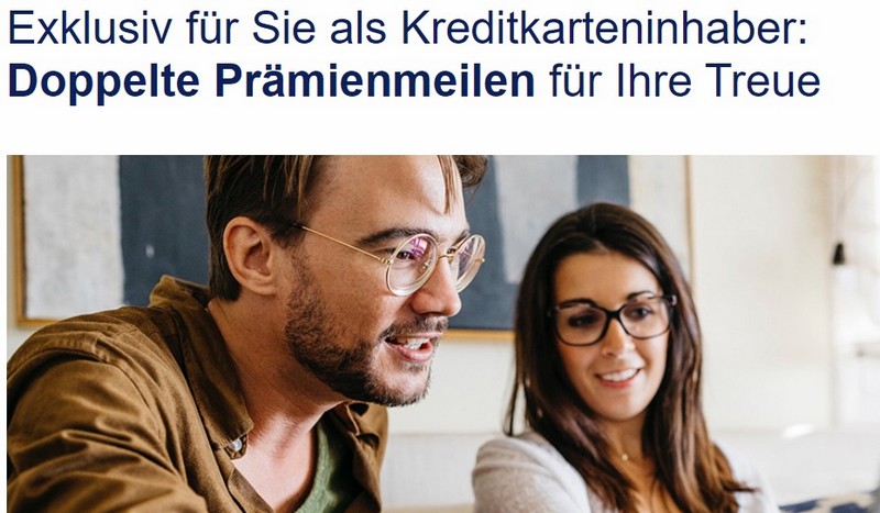 Doppelte Meilen im Juli 2021 mit der Miles and More Kreditkarte