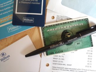 American Express und Hilton