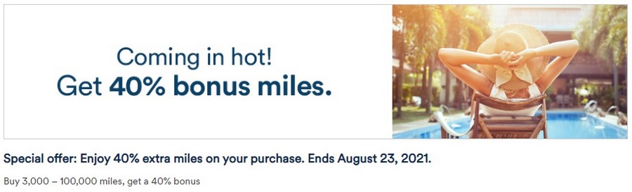 40% Bonus beim Kauf von Alaska Airlines Meilen bis 23.08.2021