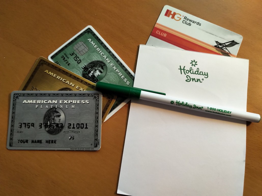 American Express und IHG Rewards Club