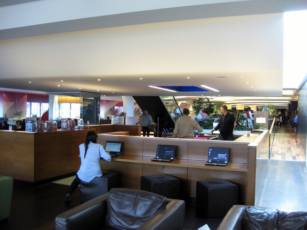 Virgin Atlantic Clubhouse in London Heathrow