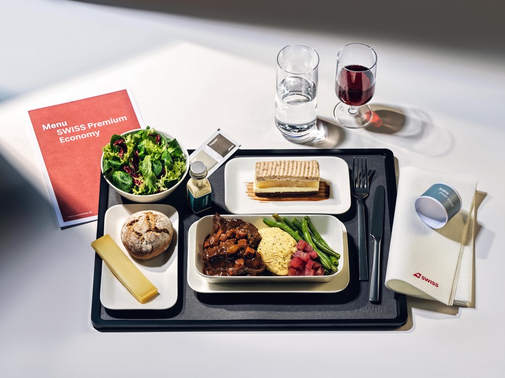 Catering in der Swiss Premium Economy - Flüge ab sofort buchbar