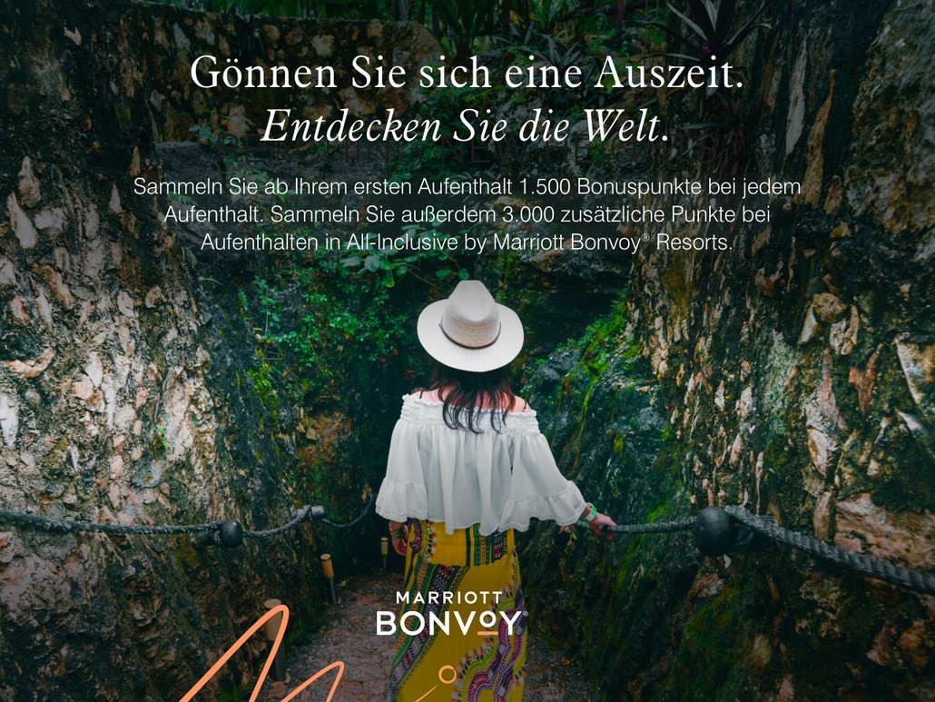 Marriott Bonvoy Herbst Promotion 2021