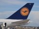 Lufthansa Heckflosse einer Boeing 747-8i