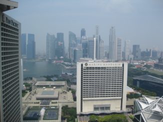 Singapore Bay und Finanzviertel