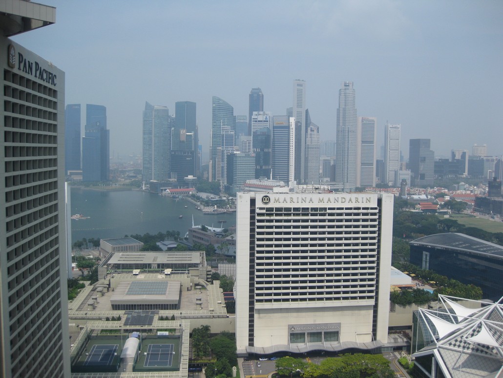 Singapore Bay und Finanzviertel