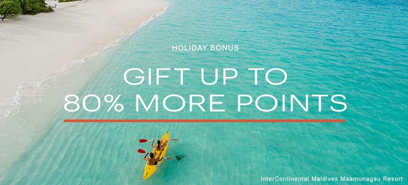 80% Bonus beim Kauf von IHG Rewards Punkten bis 04.012022