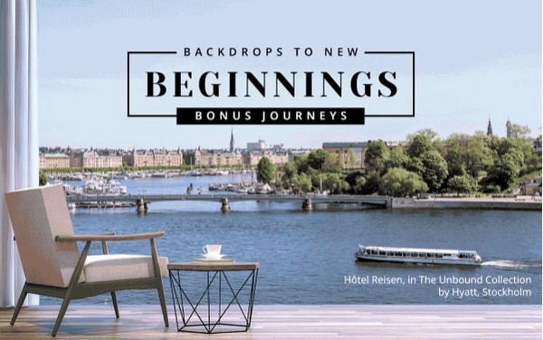 2.022 World of Hyatt Punkte bei der Bonus Journey Promotion 2022 im Zeitraum 15.01.2022 bis 20.04.2022