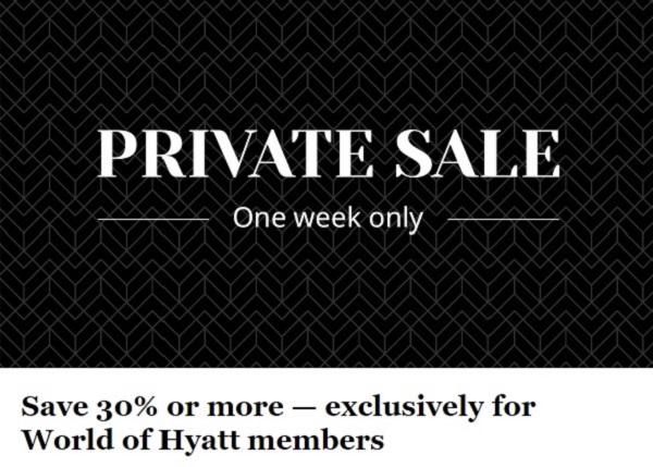 Hyatt Flash Sale für Aufenthalte im Zeitraum 14.02.2022 bis 31.03.2022 und 30% Ersparnis