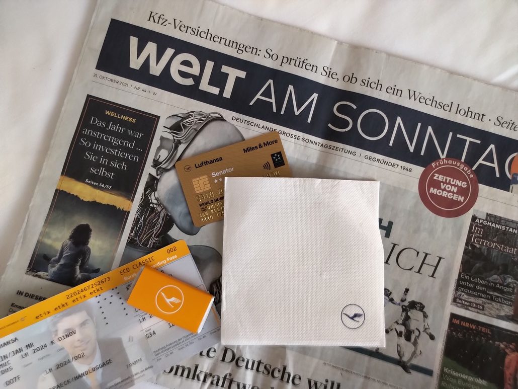 Welt am Sonntag und Miles and More