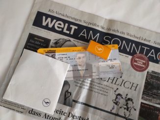 Welt am Sonntag und Lufthansa