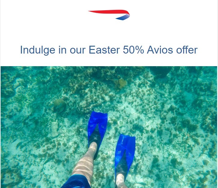 50% Bonus beim Kauf von Avios im British Airways Executive Club bis 24.03.2022