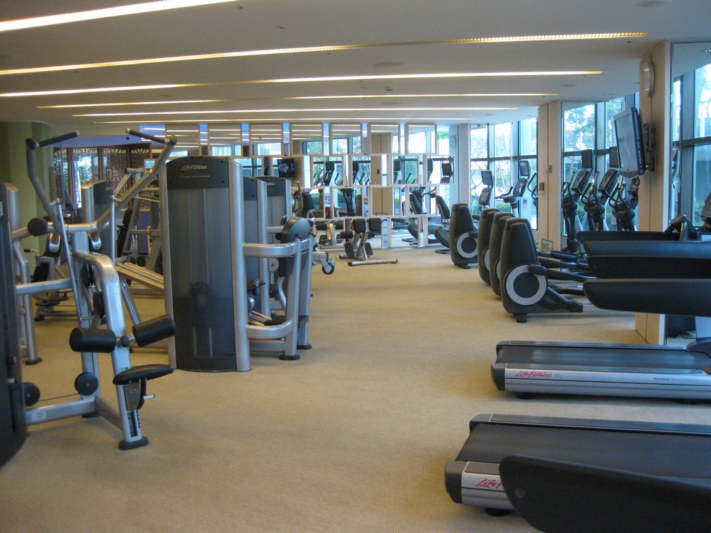 Fitnesscenter im Shangri-La Tainan