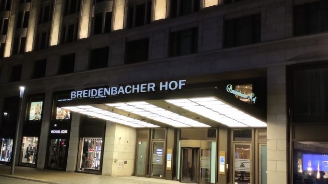 Breidenbacher Hof Düsseldorf - Small Luxury Hotel