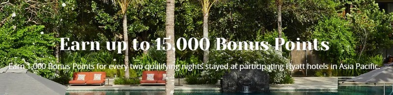 1.000 Punkte bei der Hyatt Asien Promotion im Sommer 2022 für Aufenthalte bis 02.09.2022