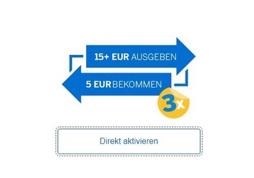 Gutschrift von bis zu 15 EUR für Einkäufe bei Shop Small Partnern bis 11.09.2022