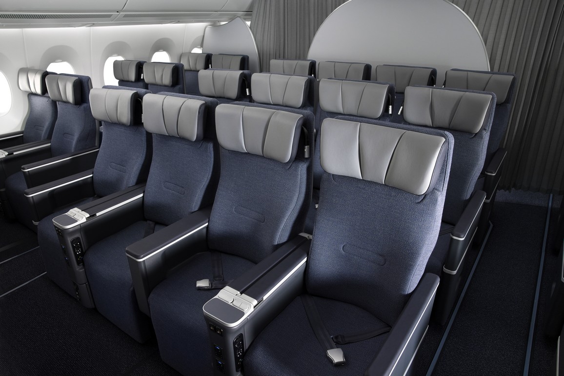 Neue Finnair Premium-Economy-Class Kabine