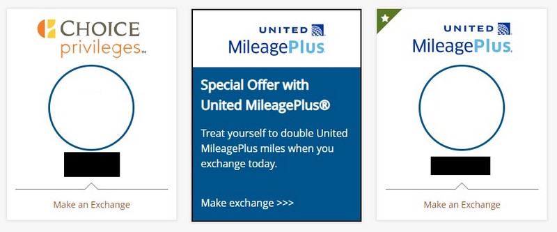 Bis Ende August 2022 gibt es doppelte Meilen beim Transfer von United Airlines zu Choice