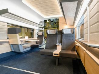 Vorstellung des neuen Design für die ICE im Mai 2022 - Wagen der ersten Klasse