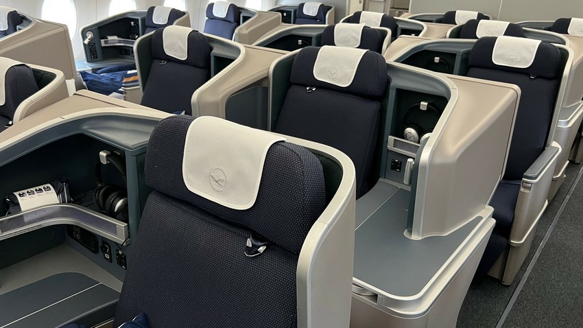 verbesserte LH Business-Class (Airbus A350-900)