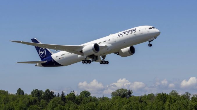Im August 2022 ist die erste Boeing 787-9 an die Lufthansa ausgeliefert worden
