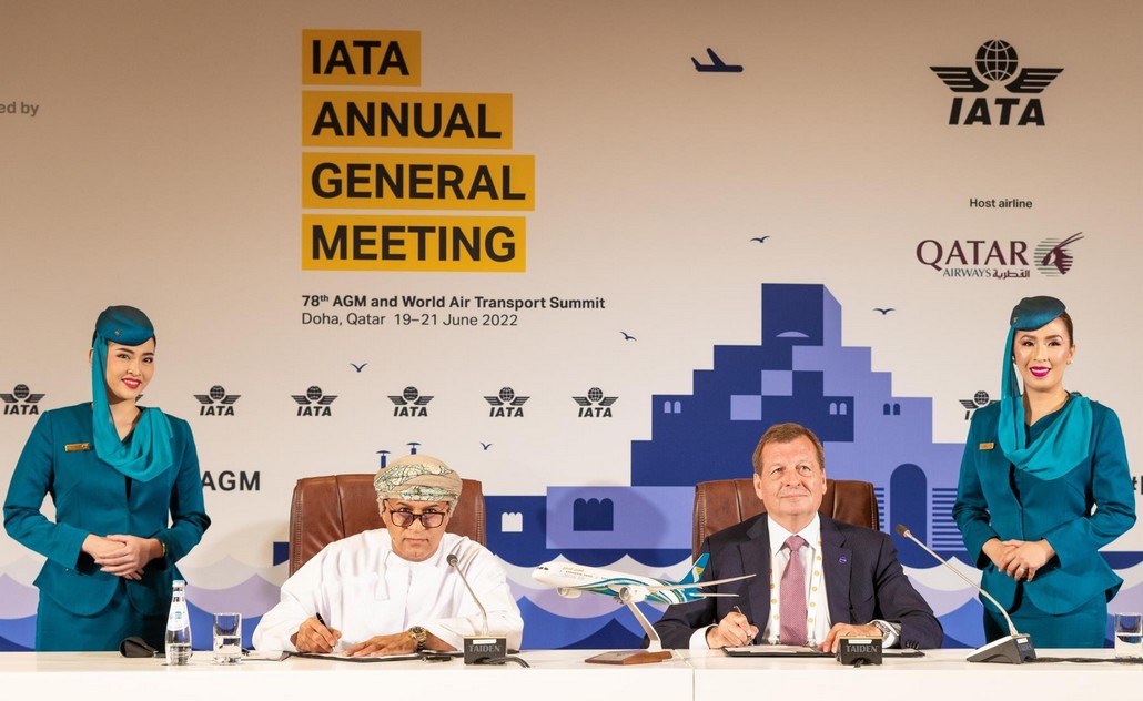 Auf der IATA Hauptversammlung in Doha im Juni gab Oman Air den Beitritt zur Oneworld Allianz für 2024 beklannt