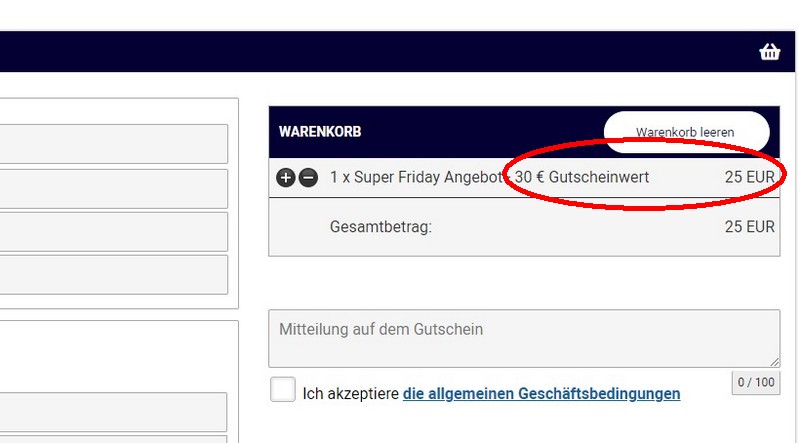 Kauf von Accor Geschenkkarten mit 20% Bonus bis 28.11.2022