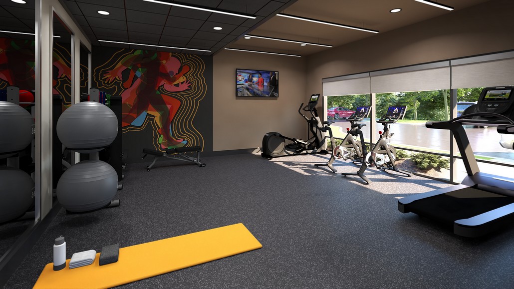 Fitnesscenter im Project H3 by Hilton