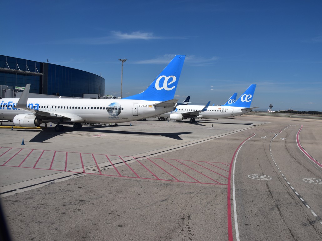 Air Europa Flugzeuge in Madrid