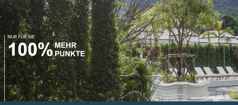 Flash Sale mit 100% Bonus beim Kauf von IHG One Rewards Punkten bis 11.10.2025
