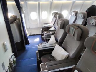 Die Lufthansa Premium-Economy-Class auf der Langstrecke im Airbus A330